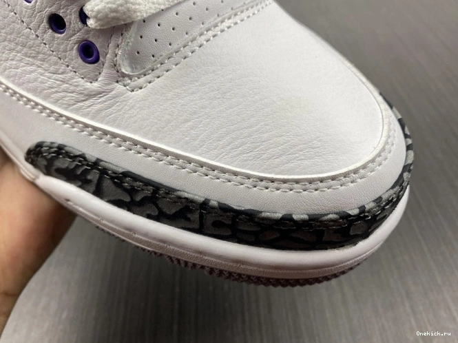 One Kick 3 Iris' 'Dark Jordan CT8532-105 Air Retro 0715